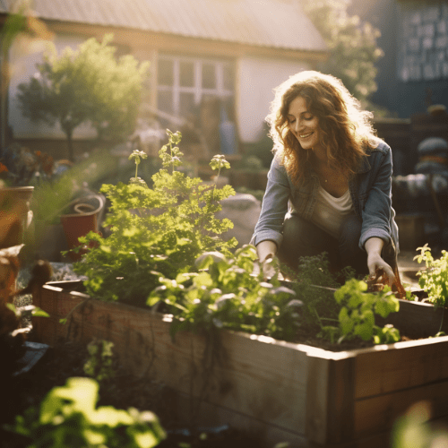 planten moestuinbak