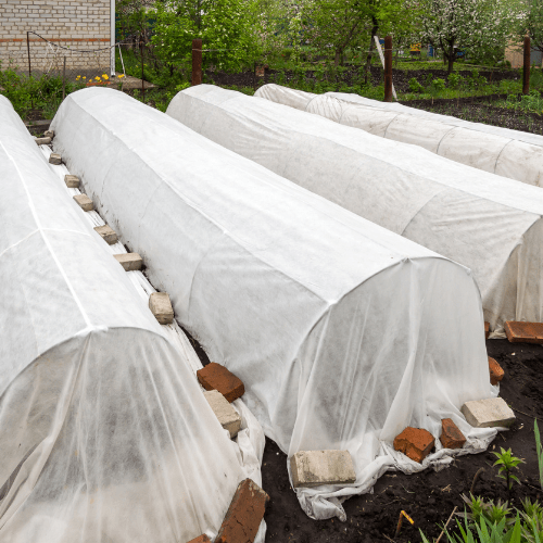 moestuin afdekken winter