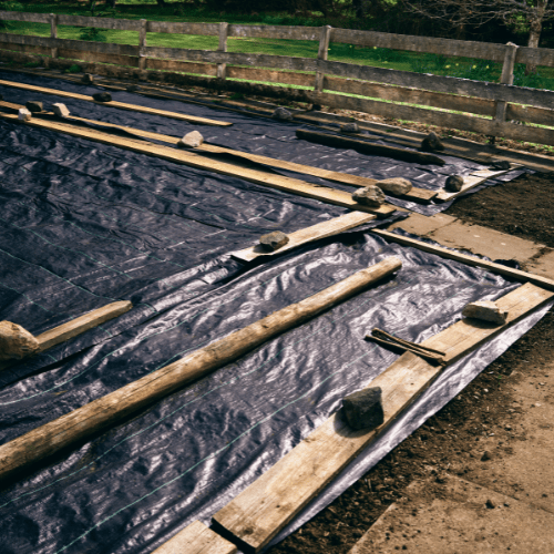 moestuin winterklaar