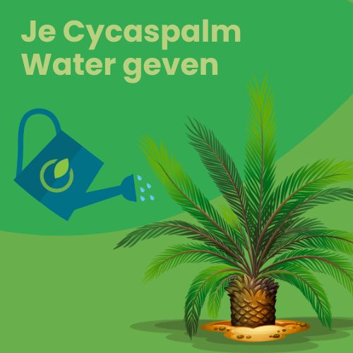 cycaspalm water geven