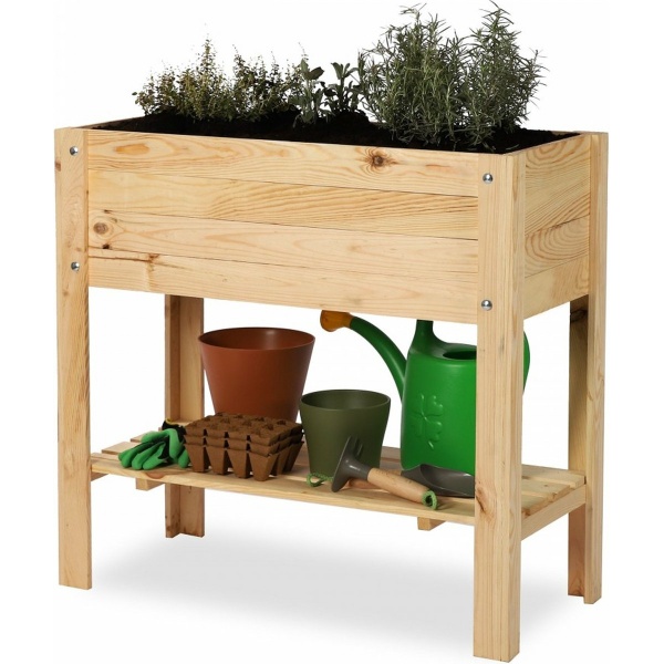 SMH LINE® Verhoogde Kweektafel - Kweekbak - Moestuinbak - 78x78x40cm