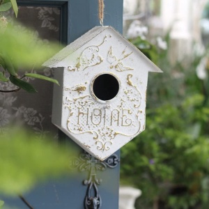 Hangend vogelhuis voor vogels voor buiten Mezen Nestkast Vogelhuis om op te hangen