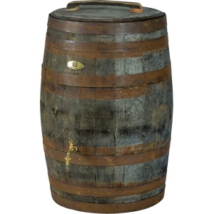 Houten regenton Whisky - 190 liter - Met deksel