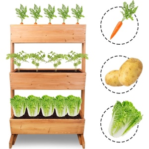 Kweektafel - Kweekbak op Poten - Moestuinbak op Poten - Moestuinbak - Kuirdenbak op Poten - 80kg Draagvermogen - Hout